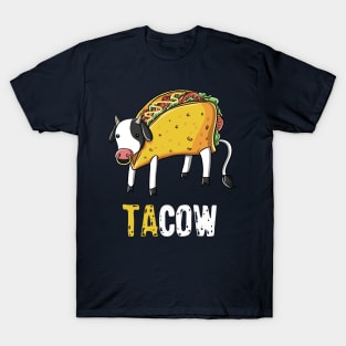 Cute Funny Taco Lover Cow Farmer For Kids Men Gift T-Shirt